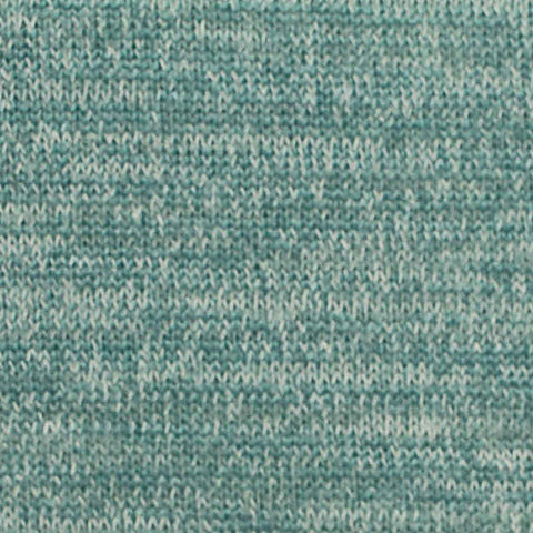 Heathered Teal Marl Knit, Poly-Viscose