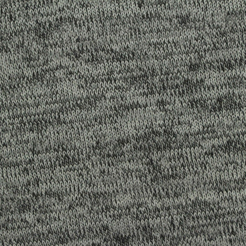 Black Marl Jersey Knit, Viscose-Poly, 225 gsm