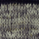 Navy Horizontal-Stripe Chunky Knit, Viscose — texture