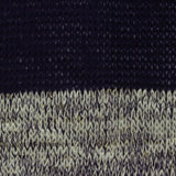 Navy Horizontal-Stripe Chunky Knit, Viscose