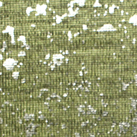 Polyester Stretch Chunky Knit Fabric, 175 gsm, 170 cm — Green