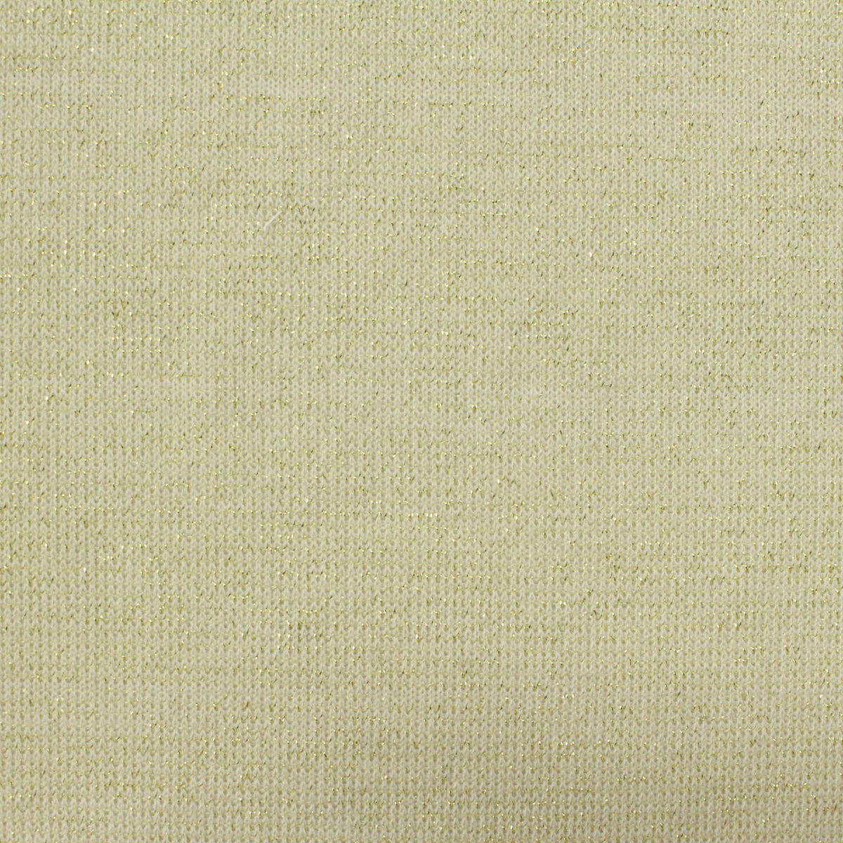 Light Yellow Marl Chunky Knit, Poly-Metallic