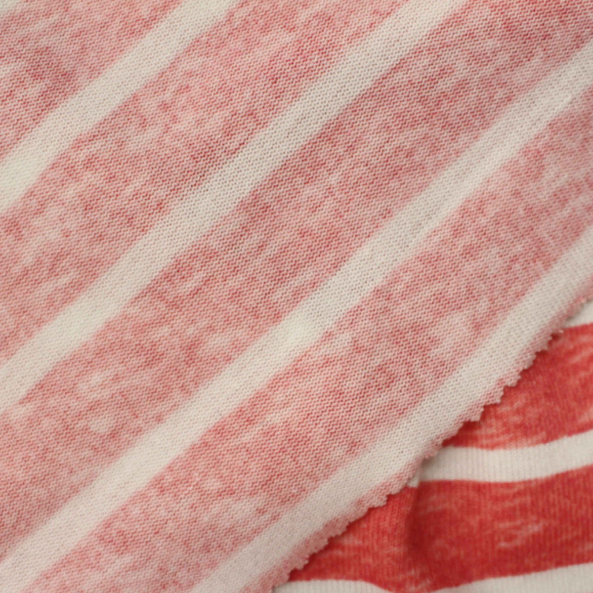 Red Marl Chunky Knit, Polyester, 205 gsm