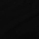 Viscose Nylon Stretch Ponte Knit Fabric, 342 gsm, 155 cm — Black