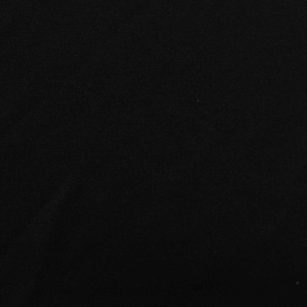 Polyester Stretch Interlock Knit Fabric, 295 gsm, 170 cm — Black