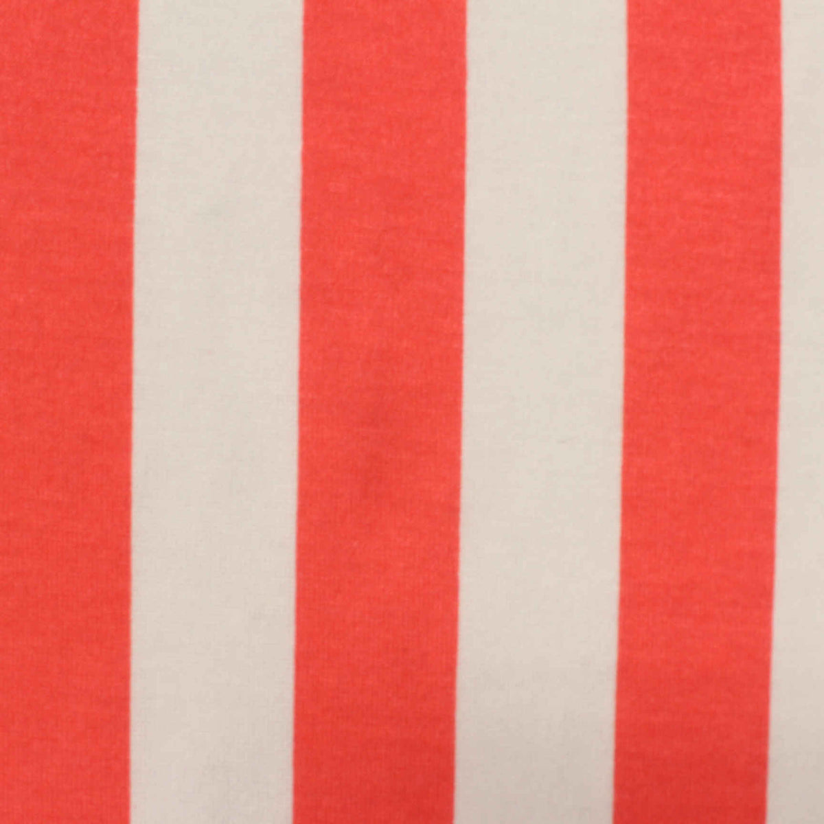 Red Vertical-Stripe Jersey Knit, Polyester, 155 gsm