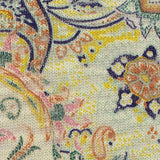 Multi Abstract-Paisley Knit, Polyester — texture
