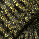 100% Polyester Jersey Knit Fabric, 130 gsm, 160 cm — Black — texture