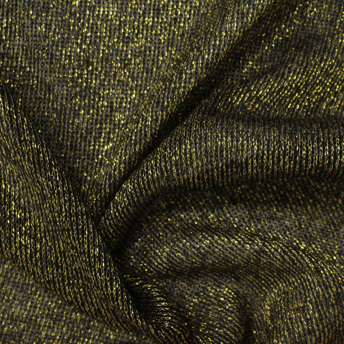 100% Polyester Jersey Knit Fabric, 130 gsm, 160 cm — Black
