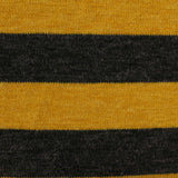 Yellow Horizontal-Stripe Chunky Knit, Poly-Acrylic