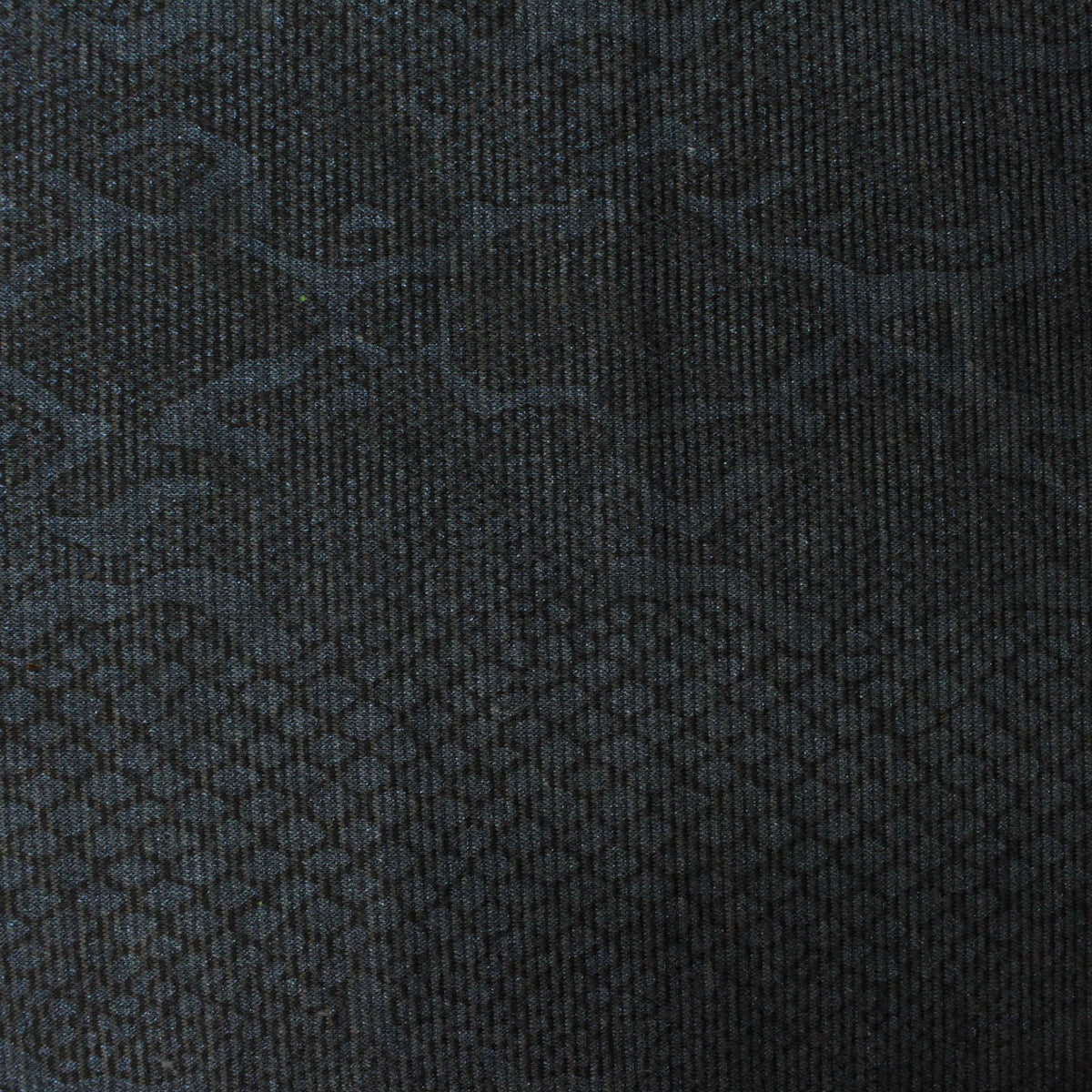 Navy Floral Chunky Knit, Poly-Viscose
