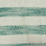 Teal Stripes Chunky Knit, Polyester