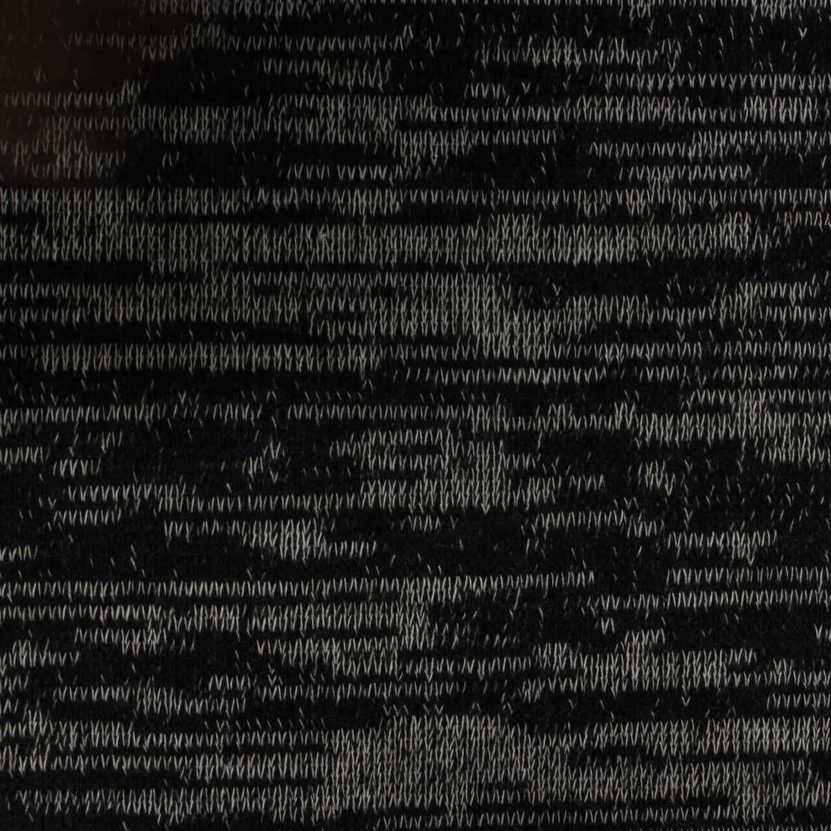 Black Marl Chunky Knit, Poly-Acrylic, 285 gsm