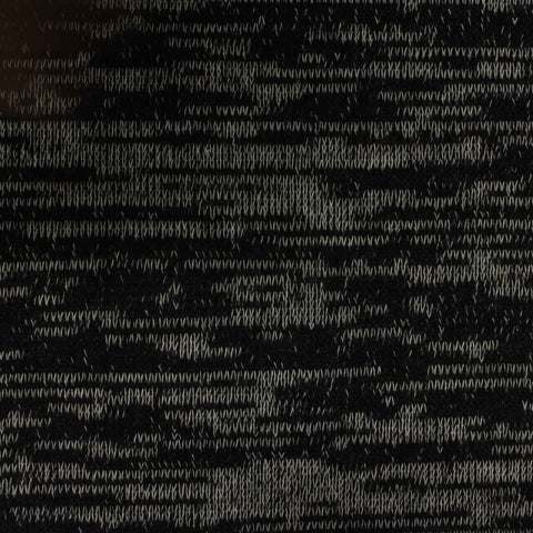 Black Marl Chunky Knit, Poly-Acrylic, 285 gsm