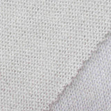 Polyester Viscose Stretch Chunky Knit Fabric, 156 gsm, 190 cm — White — texture