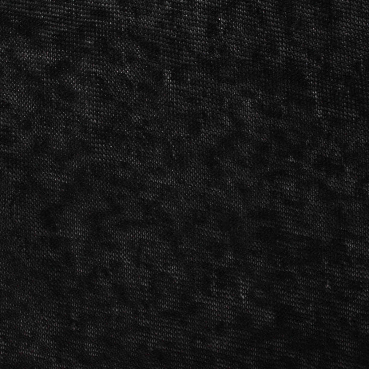 100% Polyester Chunky Knit Fabric, 172 gsm, 160 cm — Black