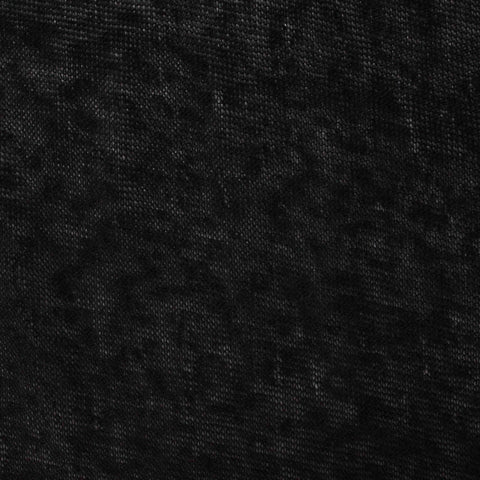 100% Polyester Chunky Knit Fabric, 172 gsm, 160 cm — Black