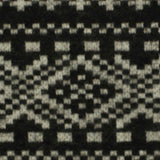 Black Diamond Chunky Knit, Polyester — texture