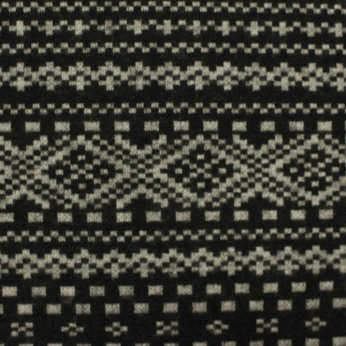 Black Diamond Chunky Knit, Polyester, 168 gsm, 170 cm