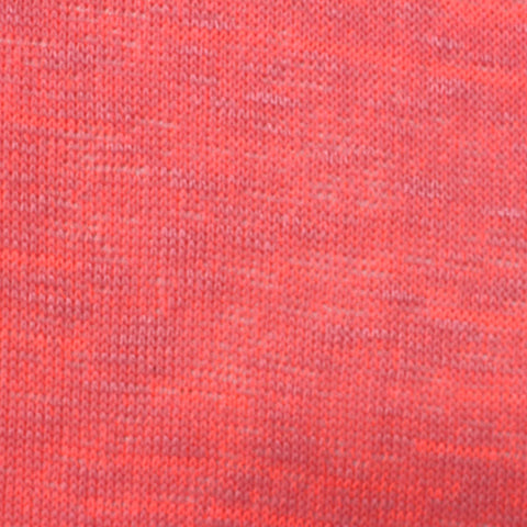 Red Heathered-Marl Chunky Knit, Poly-Viscose