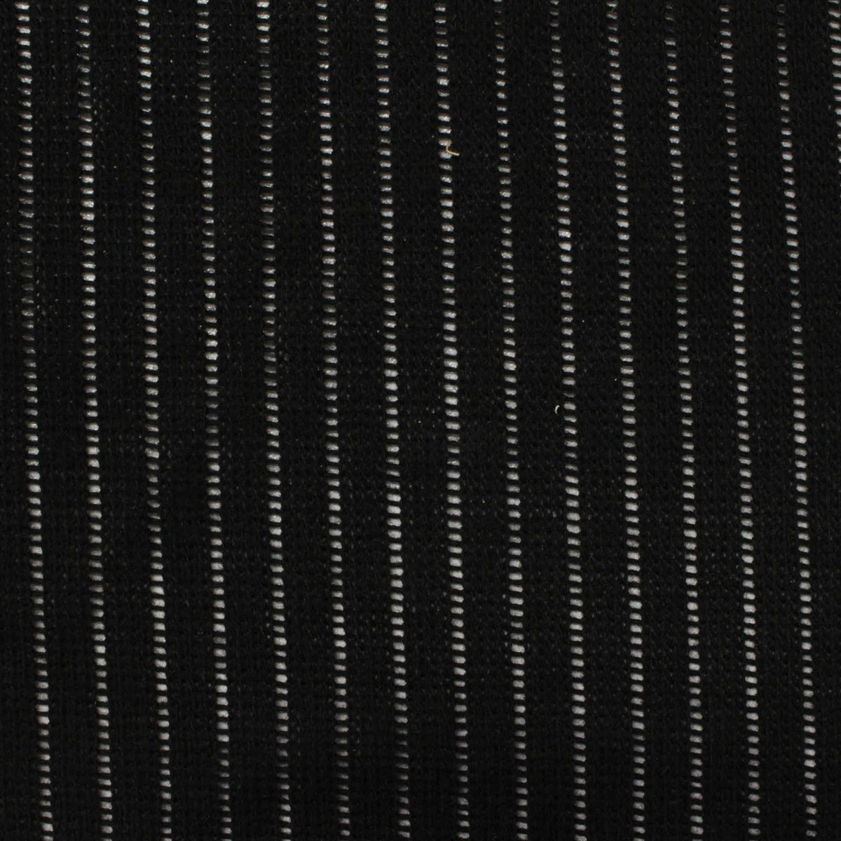 White Vertical-Stripe Rib Knit, Poly-Viscose