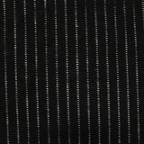 White Vertical-Stripe Rib Knit, Poly-Viscose