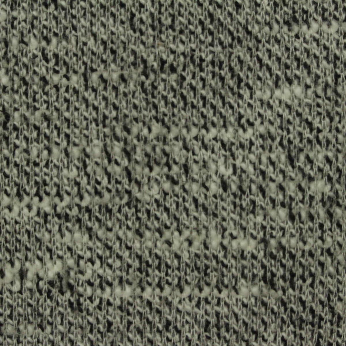 Dark Grey Marl Chunky Knit, Poly-Cotton, 225 gsm