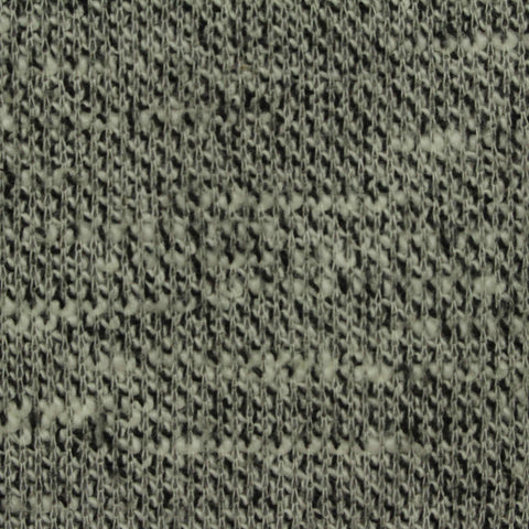 Dark Grey Marl Chunky Knit, Poly-Cotton, 225 gsm
