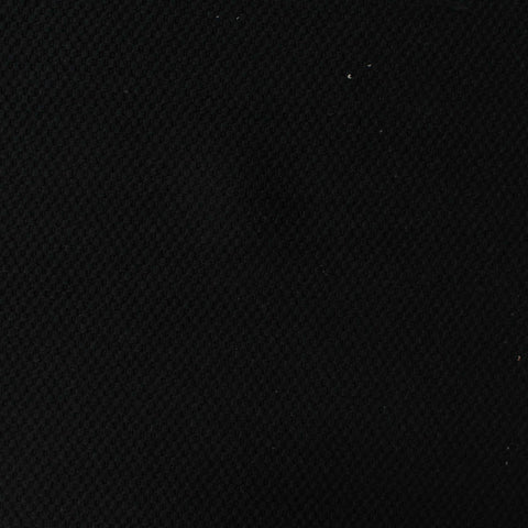 Jacquard Viscose Polyester Stretch Knit Fabric, 330 gsm, 175 cm — Black