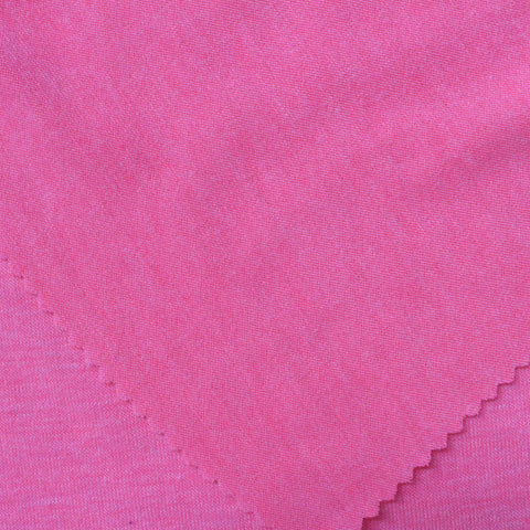 Heather Pink Marl Jersey Knit, Poly-Viscose
