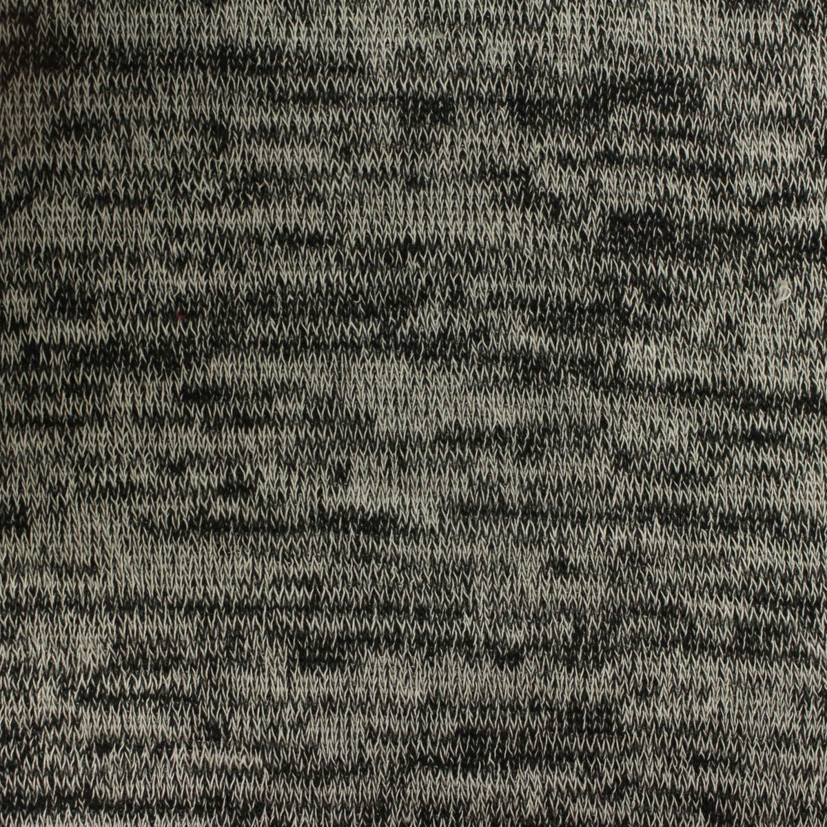 Black Marl Chunky Knit, Poly-Viscose, 200 gsm, 140 cm