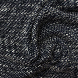 Navy Marl Chunky Knit, Poly-Viscose