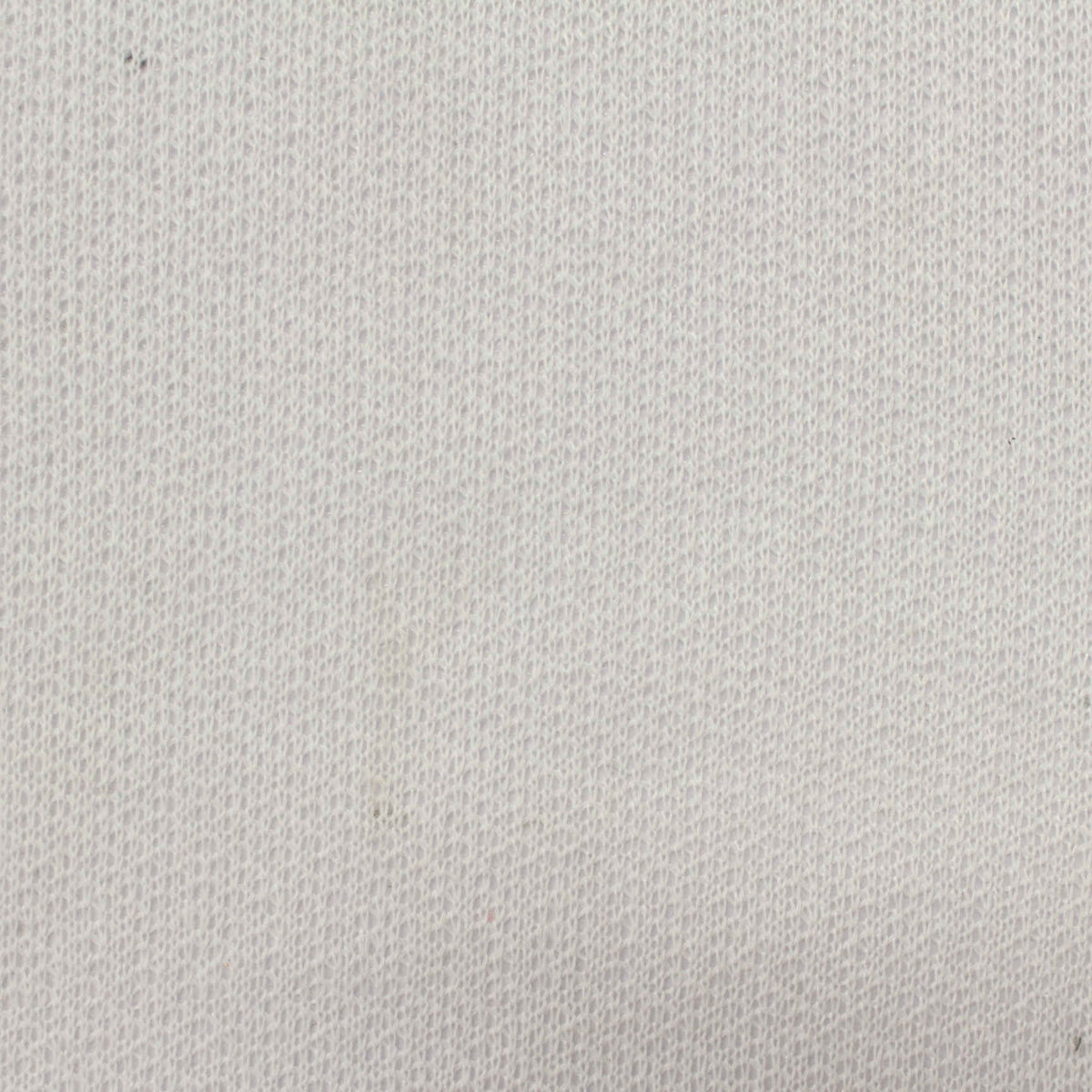 100% Polyester Chunky Knit Fabric, 186 gsm, 130 cm — White