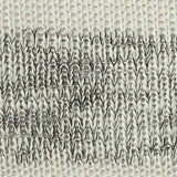 Light Grey Horizontal-Stripe Chunky Knit, Viscose-Poly — texture