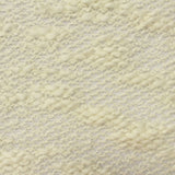 Cream Tone-on-Tone Chunky Knit, Cotton-Poly