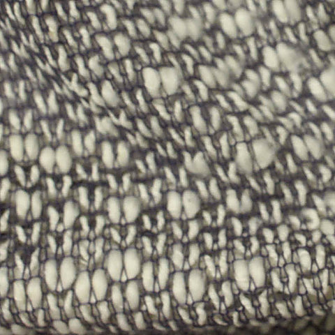 Dark Grey Marl Chunky Knit, Cotton-Poly, 187 gsm