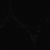 Black Abstract Chunky Knit, Polyester