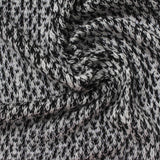 Black Marl Chunky Knit, Poly-Viscose