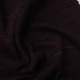 Deep Red Marl Chunky Knit, Poly-Acrylic
