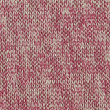 Viscose Polyester Stretch Chunky Knit Fabric, 190 gsm, 155 cm — Pink — texture