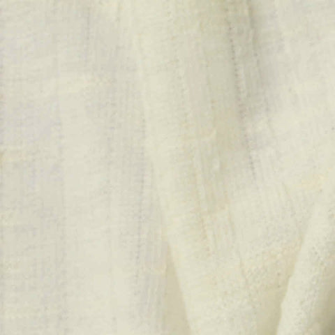 Slub Polyester Stretch Rib Knit Fabric, 125 gsm, 160 cm — Beige