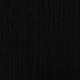 100% Polyester Chunky Knit Fabric, 325 gsm, 160 cm — Black