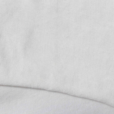 Slub Polyester Stretch Chunky Knit Fabric, 252 gsm, 150 cm — White