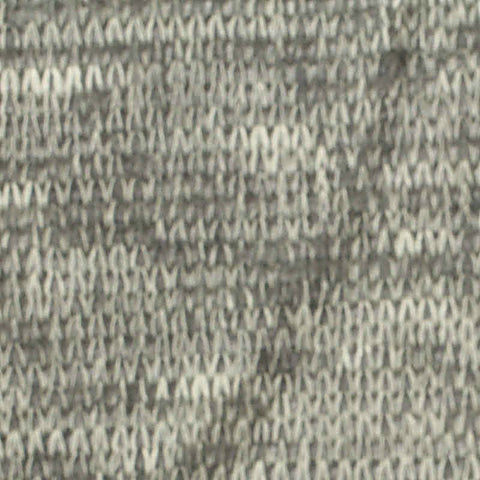 Dark Grey Heathered-Marl Chunky Knit, Viscose-Poly, 176 gsm