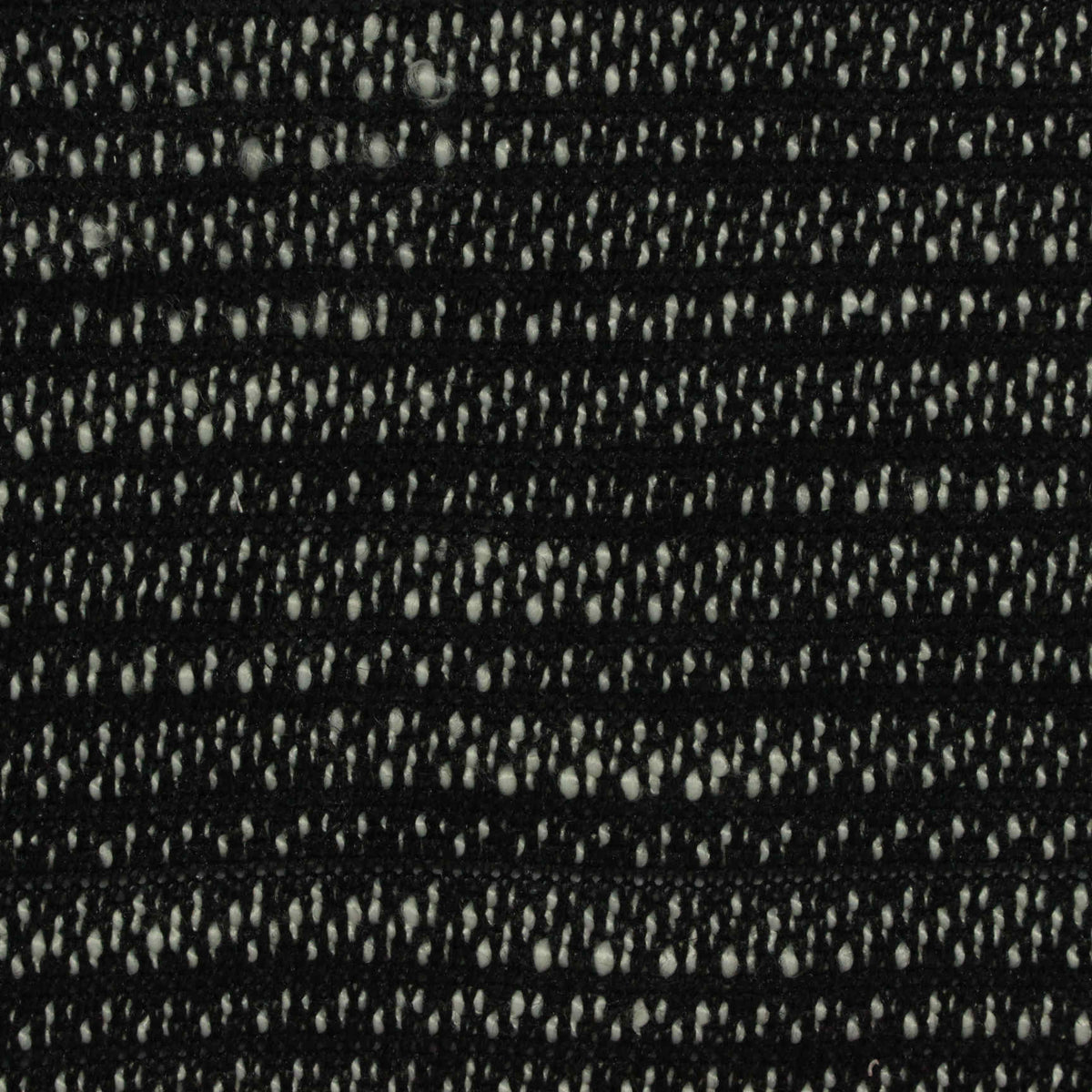 Black Stripe Chunky Knit, Polyester, 316 gsm