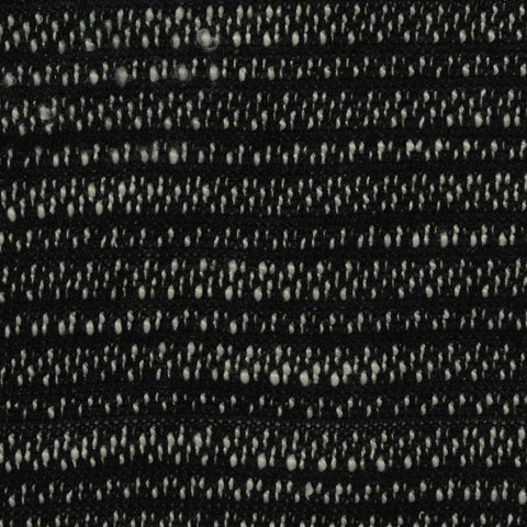 Black Stripe Chunky Knit, Polyester, 316 gsm