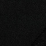 Yarn-Dyed 100% Polyester Knit Fabric, 290 gsm, 170 cm — Black