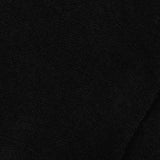 Polyester Stretch Chunky Knit Fabric, 180 gsm, 150 cm — Black