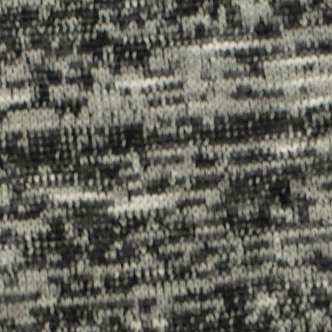Black Heathered-Marl Chunky Knit, Viscose-Poly, 155 gsm