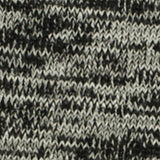Black Heathered-Marl Chunky Knit, Viscose-Poly — texture